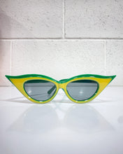 Load image into Gallery viewer, Two Tone Green Sunnies