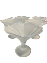Load image into Gallery viewer, Set of Six Italian Frosted Martini Glasses
