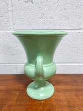 Load image into Gallery viewer, Vintage Mint Green Urn Vase