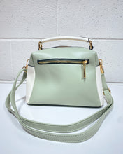 Load image into Gallery viewer, Mint Green Monogrammed Purse

