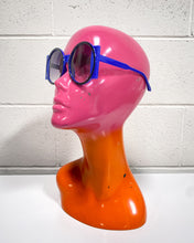 Load image into Gallery viewer, Black and Blue Sunnies