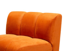 Load image into Gallery viewer, Burnt Orange Chic Circle Sofa