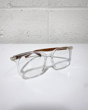 Load image into Gallery viewer, Clear Glasses with Wood Grain Templates