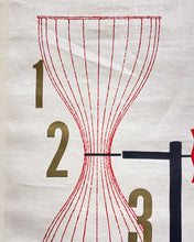 Load image into Gallery viewer, 1950’s Linen Ross Littell Wall Hangings, Pair