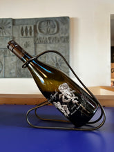 Load image into Gallery viewer, Silver plated Artisan Wine Holder