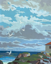 Load image into Gallery viewer, Vintage PBN Lighthouse