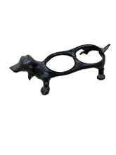 Load image into Gallery viewer, Cast Iron Dachshund Feeder