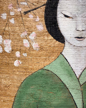 Load image into Gallery viewer, Vintage Painting of a Geisha, 1959