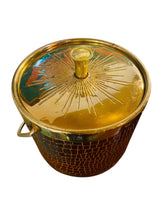 Load image into Gallery viewer, Faux Alligator Ice Bucket