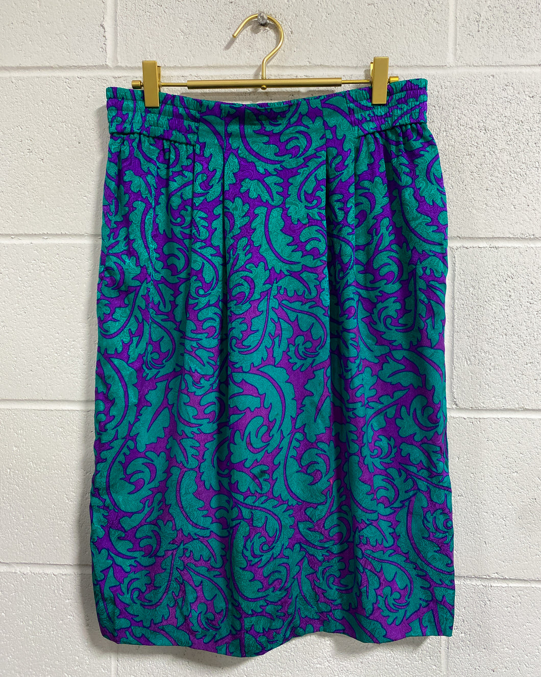 Vintage Silk Skirt (8)