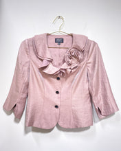 Load image into Gallery viewer, Adrianna Papell Mauve Metallic Evening Jacket (4P)