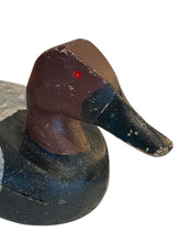 Load image into Gallery viewer, Vintage Wood Hand painted Duck