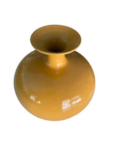 Load image into Gallery viewer, Midcentury Mustard Ceramic Vase