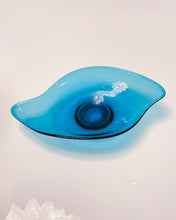 Load image into Gallery viewer, Vintage Viking Bluenique Glass Catchall
