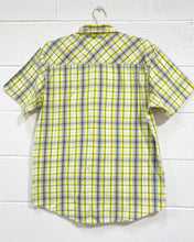 Load image into Gallery viewer, Zoo York Yellow Plaid Button Up (XL)