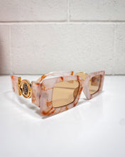 Load image into Gallery viewer, Rectangular Marbleized Sunnies