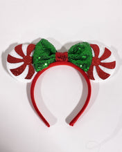 Load image into Gallery viewer, Mickey Mouse Red Candy Swirl Ears