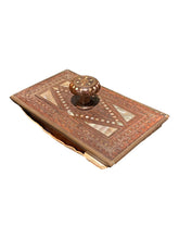 Load image into Gallery viewer, Antique Mother of Pearl Inlay Blotter