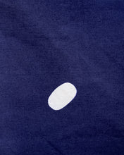 Load image into Gallery viewer, Navy Blue Scarf with Flower in Center