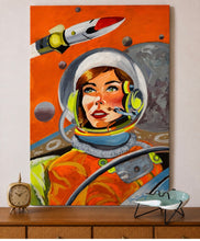 Load image into Gallery viewer, Space Girl #1 By Jean Bradley