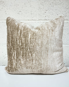 Square Pillow in Continuum Silver
