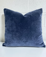 Load image into Gallery viewer, Square Pillow in Amici Indigo