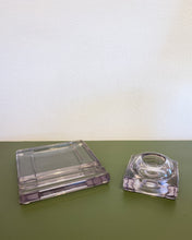 Load image into Gallery viewer, Antique 2-Piece Glass Inkwell