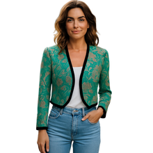 Load image into Gallery viewer, Vintage Paisley Wool Cardigan
