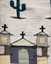 Load image into Gallery viewer, Vintage Wool Southwestern Pueblo Tapestry