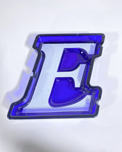 Load image into Gallery viewer, Large Cobalt Blue Glass Worthington “E” Ashtray
