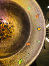 Load image into Gallery viewer, Beautiful Iridescent Infused Glass Bowl
