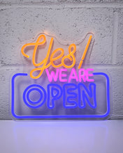 Load image into Gallery viewer, Yes! We Are Open LED Sign