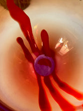 Load image into Gallery viewer, Signed Studio Creamsicle Orange Hand Blown Glass Bowl