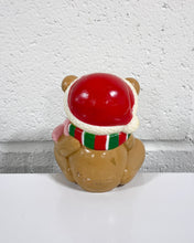 Load image into Gallery viewer, Vintage Christmas Teddy Bear Stocking Holder