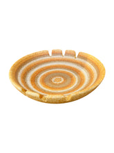 Load image into Gallery viewer, Bitossi style Orange Concentric Ring Ashtray