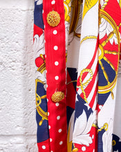 Load image into Gallery viewer, Vintage 1980’s Diane Freis Nautical Dress