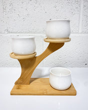 Load image into Gallery viewer, Mini Bamboo Planter Stand
