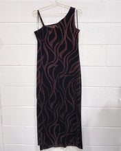 Load image into Gallery viewer, Chocolate Brown Sparkly Evening Dress (12)