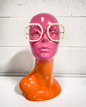 Load image into Gallery viewer, Cream Frame Glasses