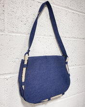 Load image into Gallery viewer, Denim Purse with Rope Detail