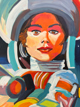 Load image into Gallery viewer, Space Girl #9 Painting by Jean Bradley