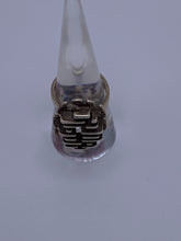 Load image into Gallery viewer, 70s Brutalist.925 Cocktail Ring