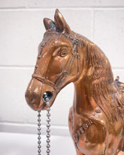 Load image into Gallery viewer, Vintage Copper Horse Figurine
