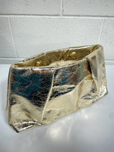 Load image into Gallery viewer, Gold Metallic Clutch
