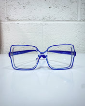 Load image into Gallery viewer, Blue Outline Glasses