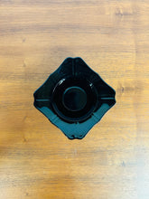 Load image into Gallery viewer, 1930s Black Amethyst Square Glass