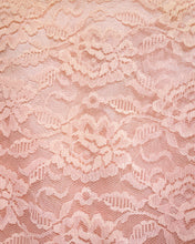 Load image into Gallery viewer, Vintage Peach Lace Blouse and Skirt Set - As Found