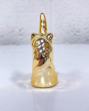 Load image into Gallery viewer, Mini Gold Unicorn Head Figurine