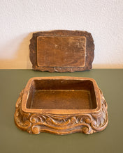 Load image into Gallery viewer, Art Nouveau Syroco Wood Floral Jewelry Box