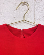 Load image into Gallery viewer, Vintage Red Dress, Lined